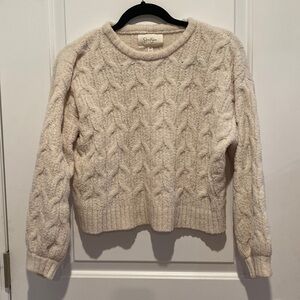 Cream sweater